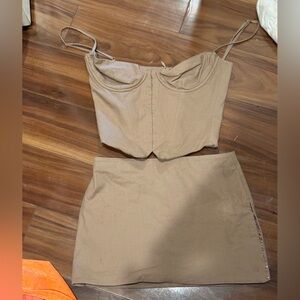 Mistress Rocks/House of CB two piece skirt set. XS